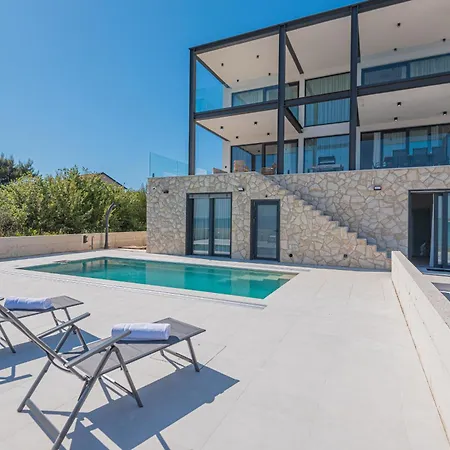 Villa Seafront Aurea With Pool And Seaview Privlaka (Zadar)