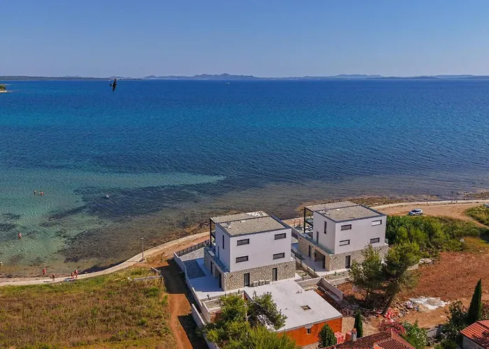 Seafront Aurea With Pool And Seaview Villa Privlaka (Zadar)