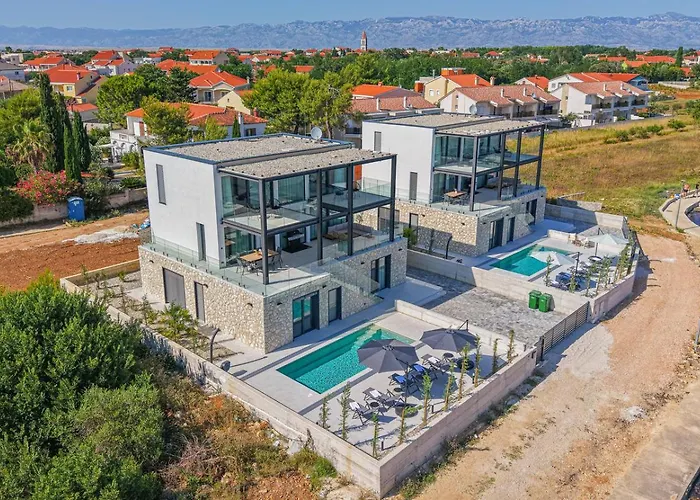 Villa Seafront Aurea With Pool And Seaview Privlaka (Zadar)